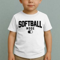 Softball Mode On Toddler T-Shirt