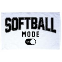 Softball Mode On Microfiber Hand Towel