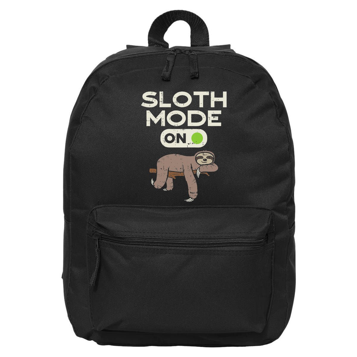 Sloth Mode On Funny Lazy Sleep Animal Lover Women Gift 16 in Basic Backpack