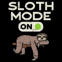 Sloth Mode On Funny Lazy Sleep Animal Lover Women Gift 16 in Basic Backpack