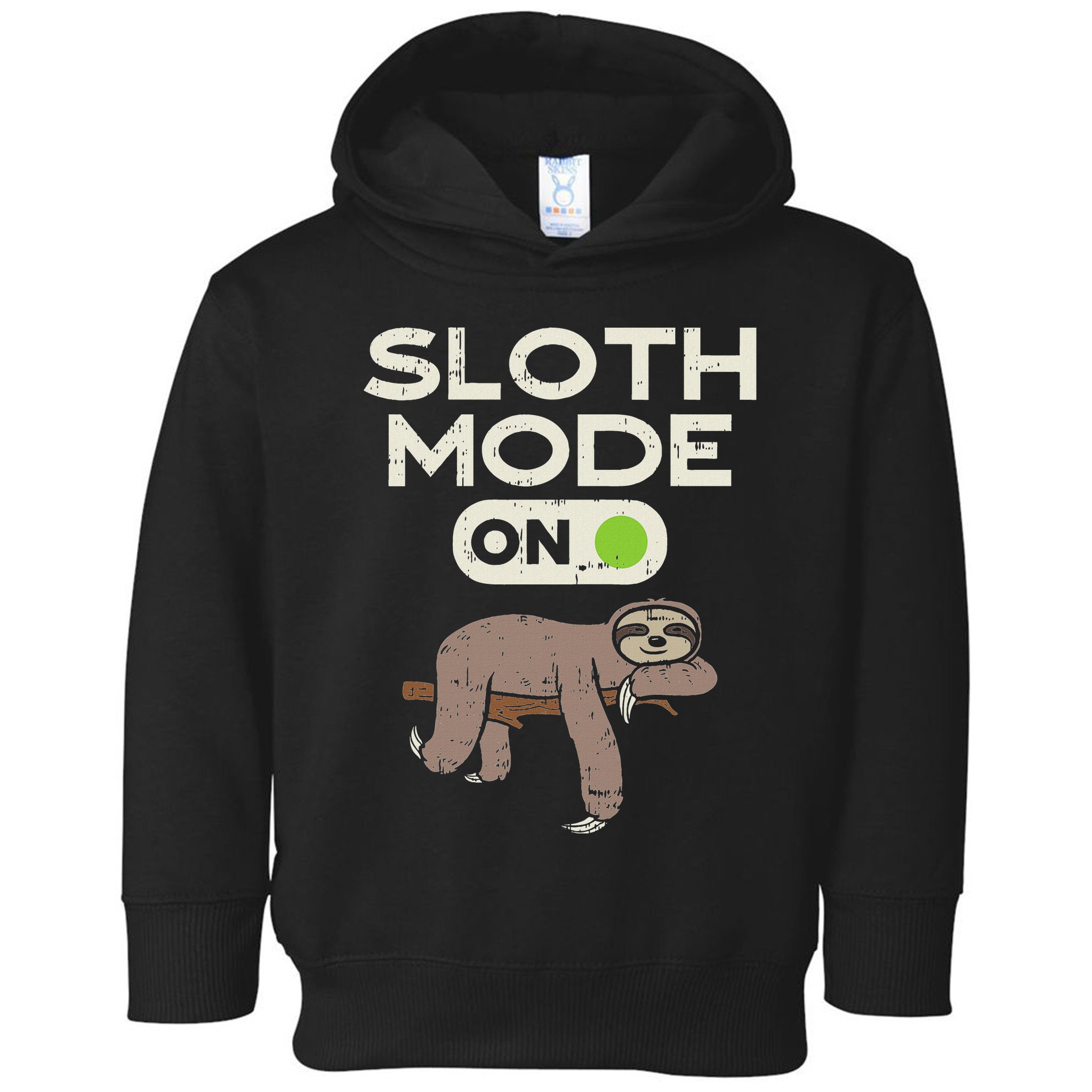 Sloth Mode On Funny Lazy Sleep Animal Lover Women Gift Toddler Hoodie
