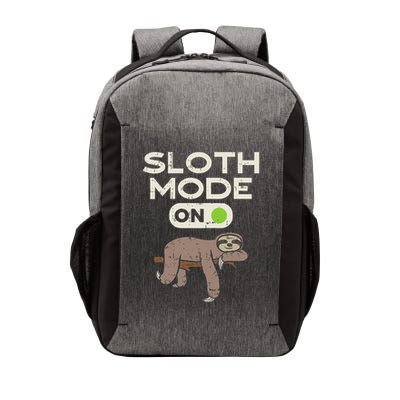 Sloth Mode On Funny Lazy Sleep Animal Lover Women Gift Vector Backpack