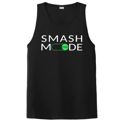 Smash Mode On Funny Pickleball Pun For Pickleball Players PosiCharge Competitor Tank