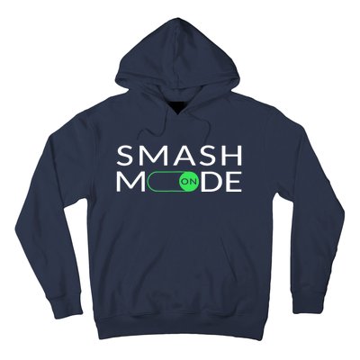 Smash Mode On Funny Pickleball Pun For Pickleball Players Hoodie