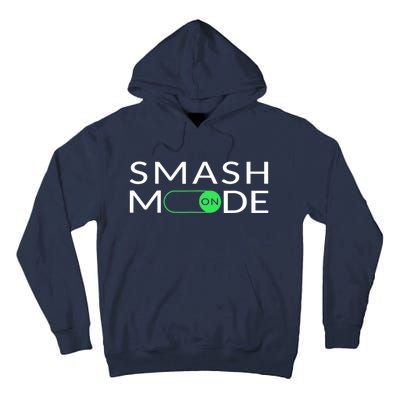 Smash Mode On Funny Pickleball Pun For Pickleball Players Tall Hoodie