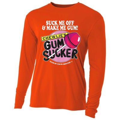 Suck Me Off And Make Me Gum Chewlie’s Gum Sucker Cooling Performance Long Sleeve Crew