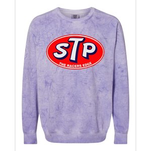 Stp Motor Oil Metal Sign Racing Bikes Cars Colorblast Crewneck Sweatshirt