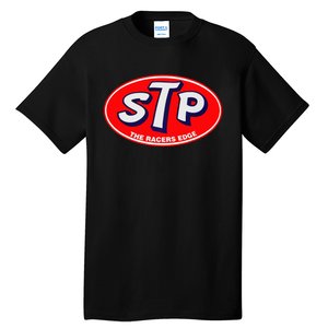 Stp Motor Oil Metal Sign Racing Bikes Cars Tall T-Shirt