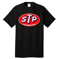 Stp Motor Oil Metal Sign Racing Bikes Cars Tall T-Shirt