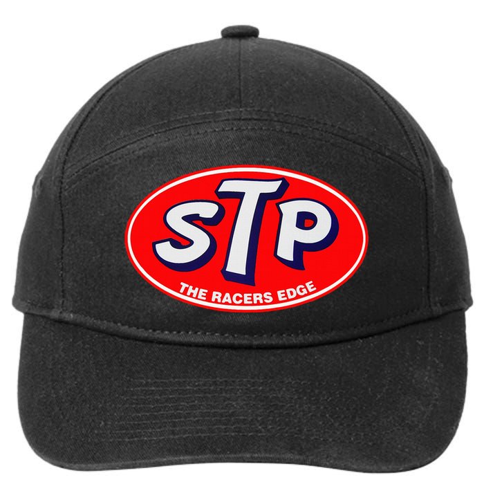 Stp Motor Oil Metal Sign Racing Bikes Cars 7-Panel Snapback Hat