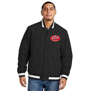 Stp Motor Oil Metal Sign Racing Bikes Cars Insulated Varsity Jacket