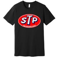 Stp Motor Oil Metal Sign Racing Bikes Cars Premium T-Shirt