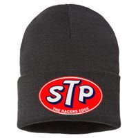 Stp Motor Oil Metal Sign Racing Bikes Cars Sustainable Knit Beanie