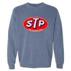 Stp Motor Oil Metal Sign Racing Bikes Cars Garment-Dyed Sweatshirt