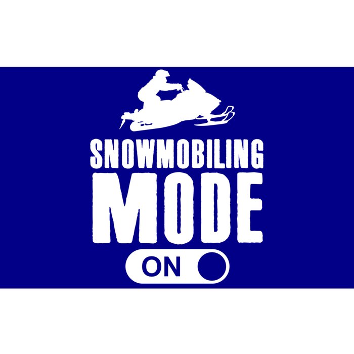 Snowmobiling Mode On Kids Snowmobile Gift Snow Machine Rider Gift Bumper Sticker