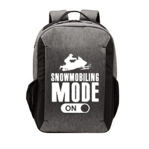 Snowmobiling Mode On Kids Snowmobile Gift Snow Machine Rider Gift Vector Backpack