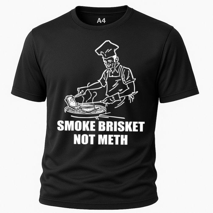 Smoke Brisket Not Meth Cooling Performance Crew T-Shirt