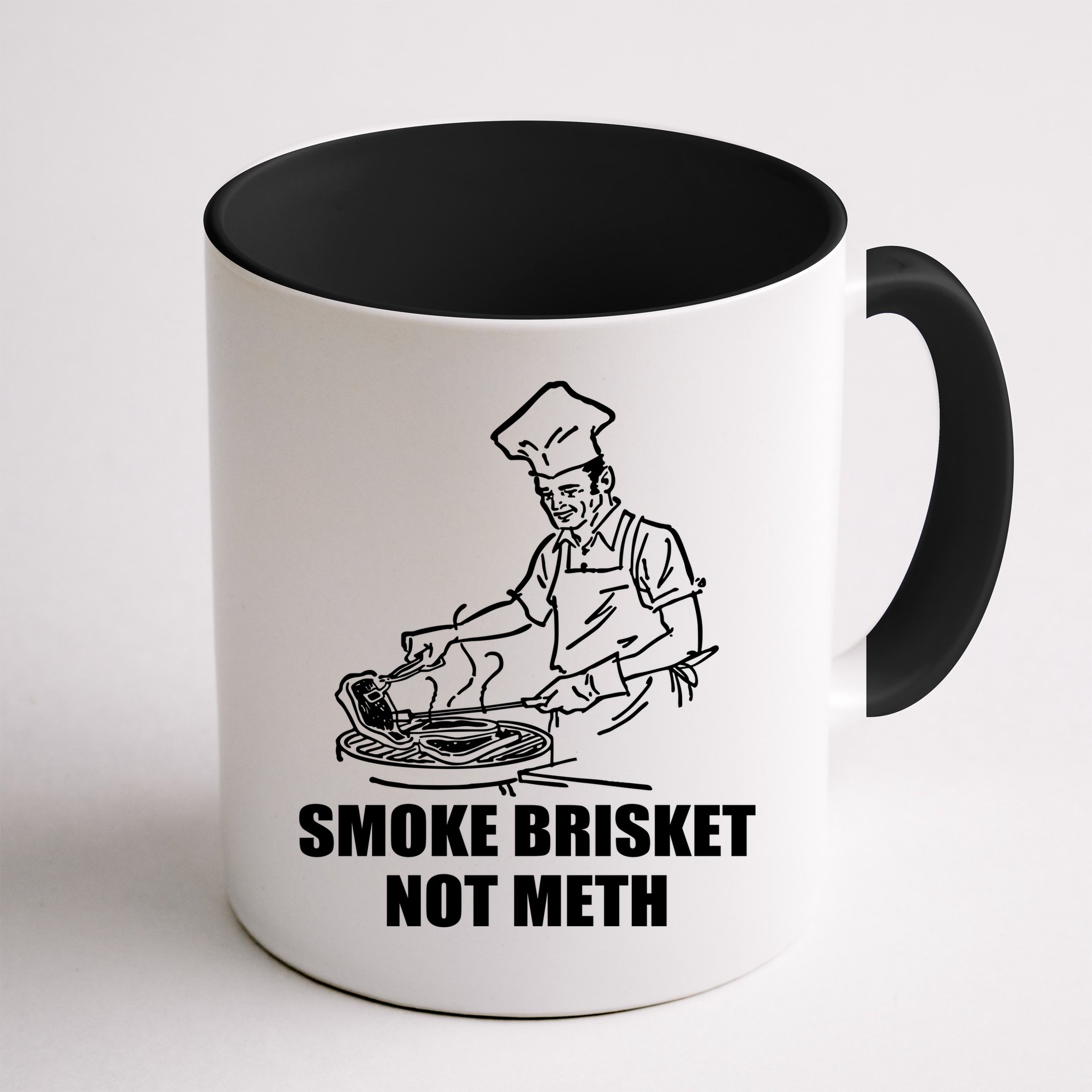 Smoke Brisket Not Meth Mug