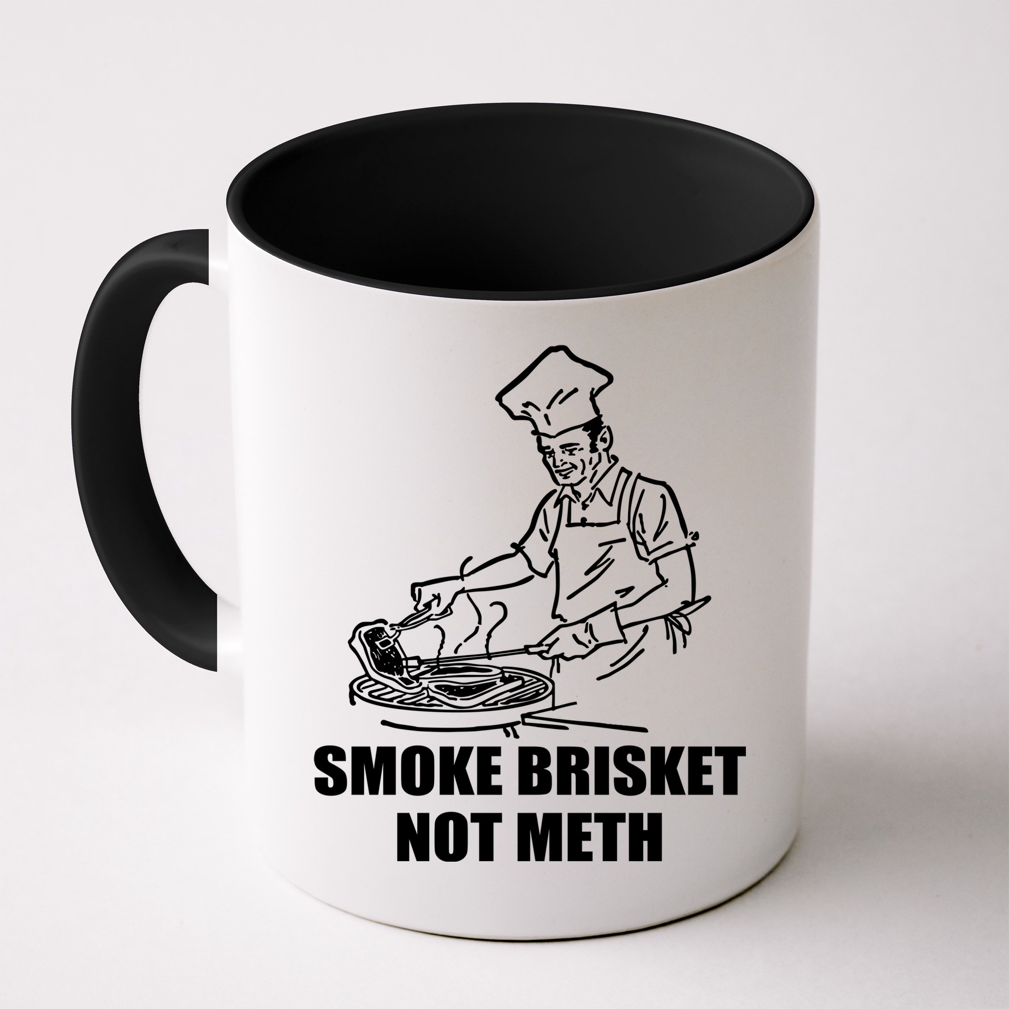 Smoke Brisket Not Meth Mug