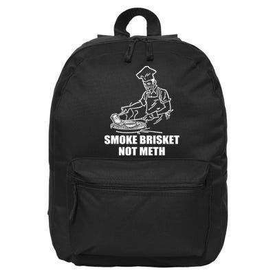 Smoke Brisket Not Meth 16 in Basic Backpack