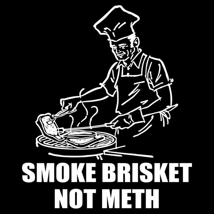 Smoke Brisket Not Meth 16 in Basic Backpack