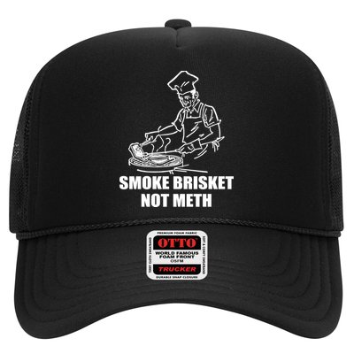 Smoke Brisket Not Meth Trucker Hat