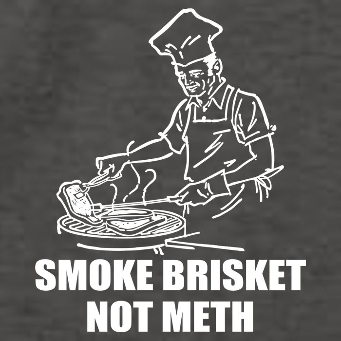 Smoke Brisket Not Meth Vector Backpack