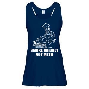 Smoke Brisket Not Meth Ladies Essential Flowy Tank