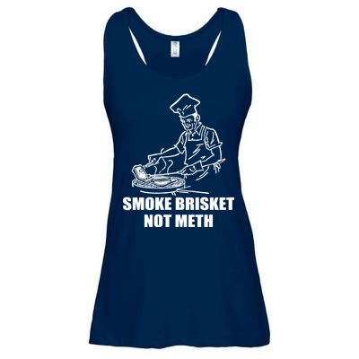 Smoke Brisket Not Meth Ladies Essential Flowy Tank