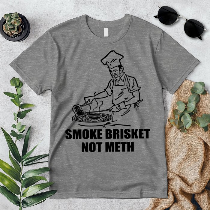Smoke Brisket Not Meth Premium T-Shirt