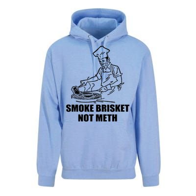 Smoke Brisket Not Meth Unisex Surf Hoodie