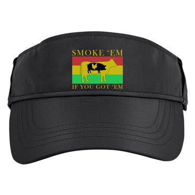 Smoke 'Em If you Got 'Em Adult Drive Performance Visor