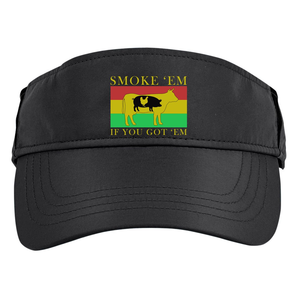 Smoke 'Em If you Got 'Em Adult Drive Performance Visor