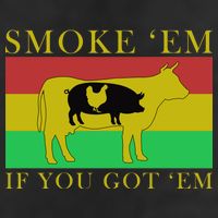 Smoke 'Em If you Got 'Em Microfiber Hand Towel