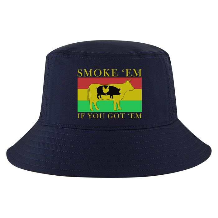 Smoke 'Em If you Got 'Em Cool Comfort Performance Bucket Hat