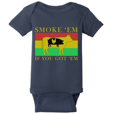 Smoke 'Em If you Got 'Em Baby Bodysuit