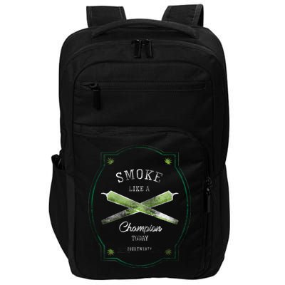 Smoke Like A Champion Impact Tech Backpack