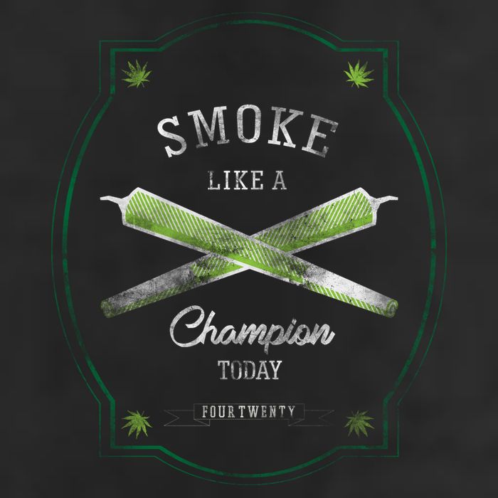 Smoke Like A Champion Beanie