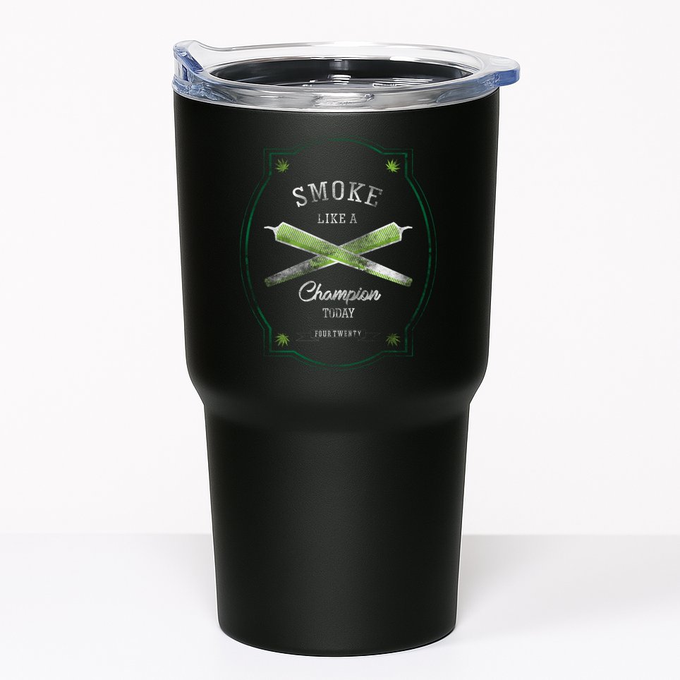 Smoke Like A Champion Tumbler