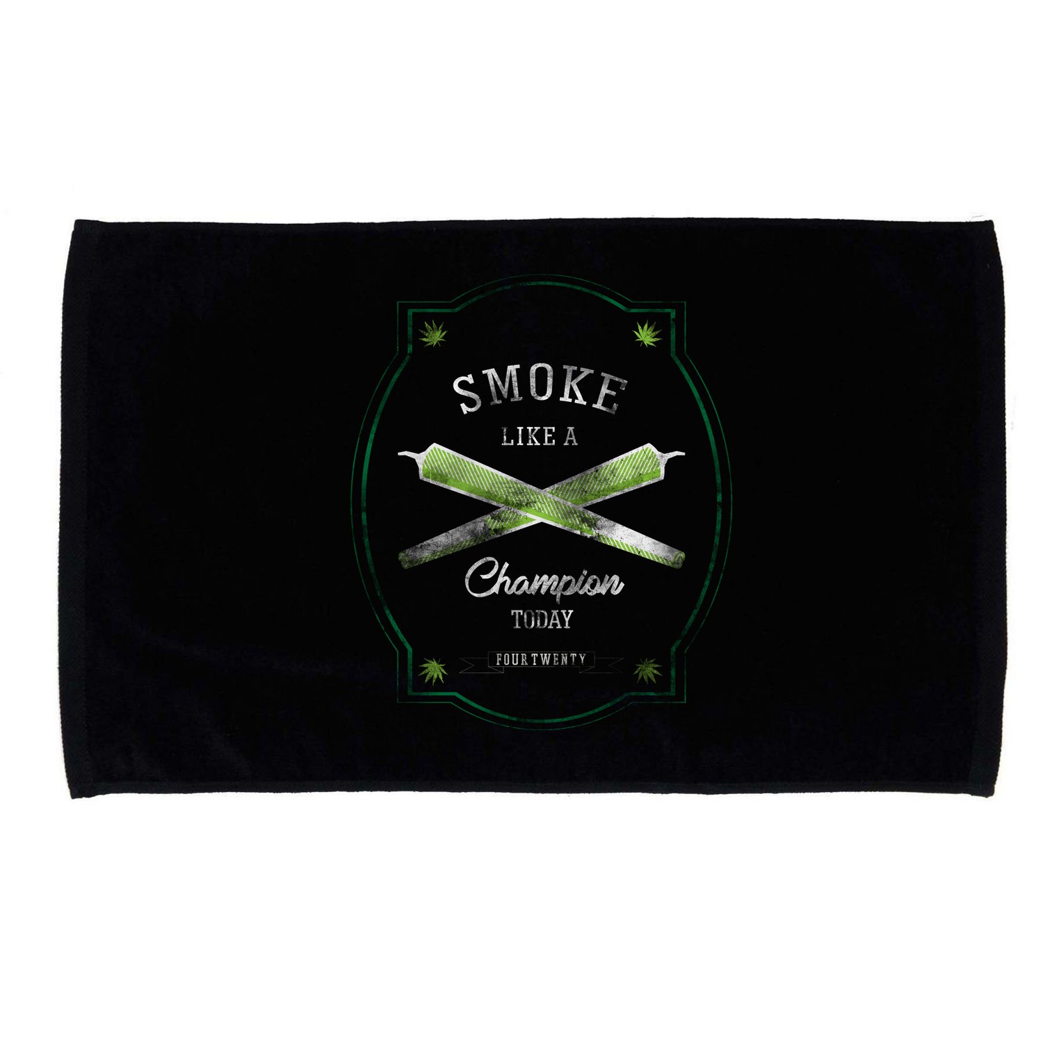Smoke Like A Champion Microfiber Hand Towel
