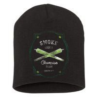 Smoke Like A Champion Short Acrylic Beanie