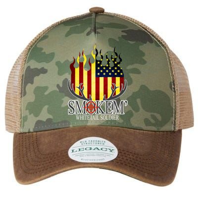 Smokem Whitetail Soldier Legacy Tie Dye Trucker Hat