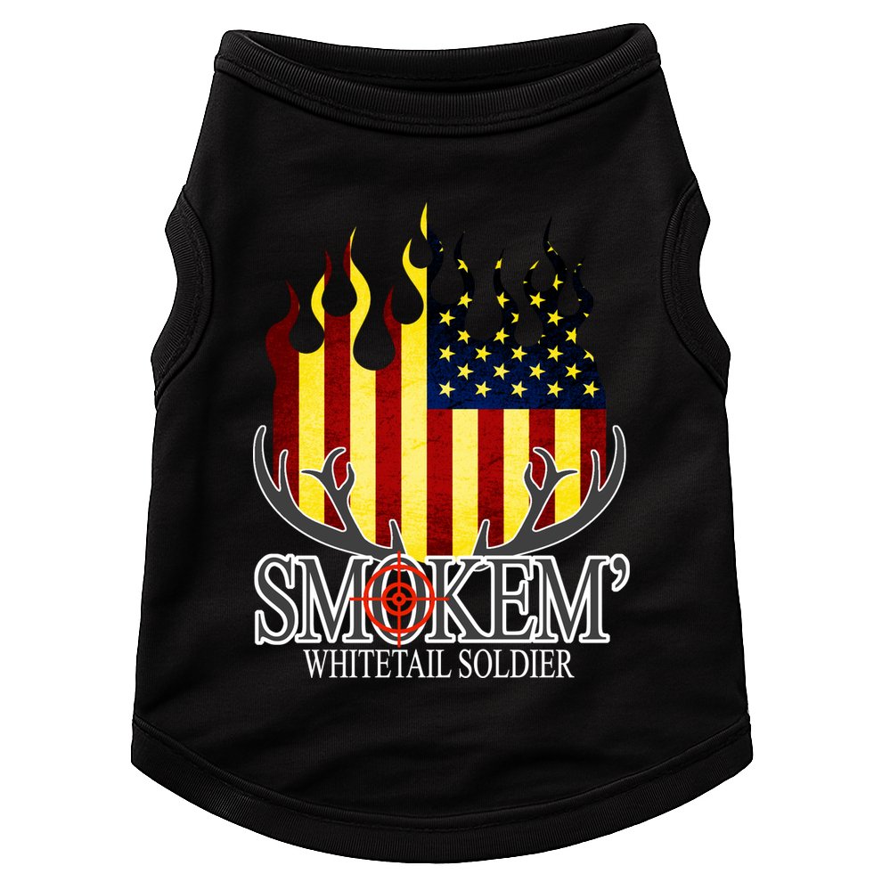 Smokem Whitetail Soldier Doggie Tank
