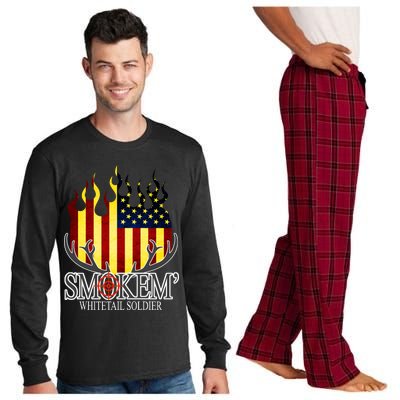 Smokem Whitetail Soldier Long Sleeve Pajama Set