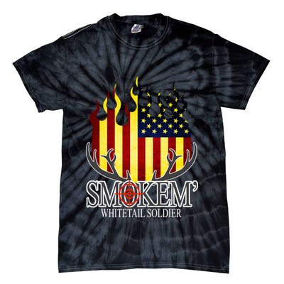 Smokem Whitetail Soldier Tie-Dye T-Shirt