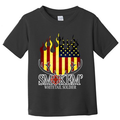 Smokem Whitetail Soldier Toddler T-Shirt