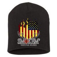 Smokem Whitetail Soldier Short Acrylic Beanie