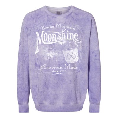 Smokey Mountain Moonshine Colorblast Crewneck Sweatshirt