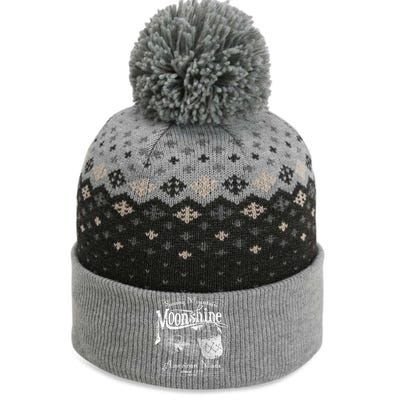 Smokey Mountain Moonshine The Baniff Cuffed Pom Beanie