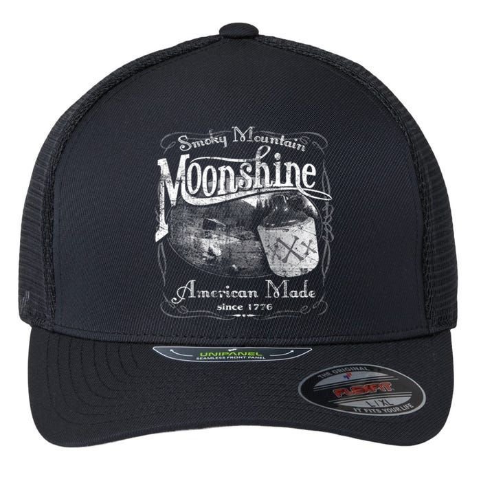 Smokey Mountain Moonshine Flexfit Unipanel Trucker Cap